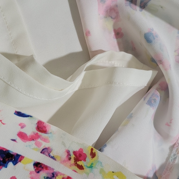 Shoshanna Abstract Floral Stiped Sleeveless Shift Dress Size 6 Anthropologie - Picture 14 of 16